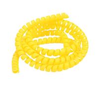 Socobeta Câble spiralé Universel Compatible avec Le Scooter électrique M365 Pro, Ligne de Protection de Câble à Tube spiralé (Jaune)