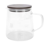 Socobeta Cafetière en Verre Résistant aux Brûlures et à la Chaleur, Matériau Borosilicate de Haute qualité pour le Jus de thé et le Lait, Idéal pour les Besoins Domestiques (300 ml)