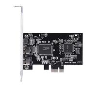 Socobeta Carte Contrôleur, Interface Pcie Haute Vitesse, Carte Contrôleur Firewire Plug Play à échange à Chaud pour PC