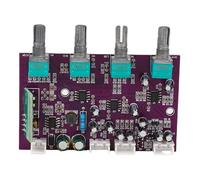 Socobeta Carte de tonalité de Préampli NE5532, Préamplificateur Haute Performance pour une qualité Sonore Améliorée 20Hz-20kHz avec Sortie à Double Impédance