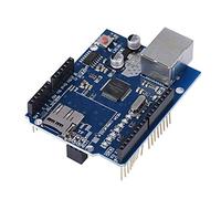 Socobeta Carte d'extension Multifonction W5100 résistante à l'usure Bouclier Ethernet Réseau Module de Bouclier LAN Ethernet en Plastique Portable Compatible avec la Carte mère
