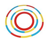 Socobeta Cercles de Cible D'entraînement de Golf en Silicone Pratiques pour Améliorer les Compétences de Putting Cercle de Cible de Golf pour Se Concentrer sur la Précision Taille/scène Applicable : 3