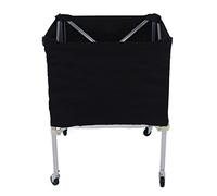 Socobeta Chariot de Rangement à Balle, Grande capacité en Aluminium Noir Toile en Alliage en Aluminium