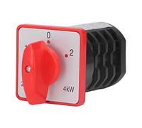 Socobeta Commutateur Rotatif BERM, Sélecteur de Commande à Bouton Durable pour Utilisation du Moteur, AC380V, Conception Compacte, 1 X Commutateur