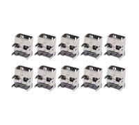 Socobeta Connecteur de Prise de Courant, Port de Chargement de Remplacement pour Appareils NDSi DSI XL et 2DS, Pièces de Réparation Professionnelles, 10 Pièces