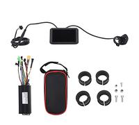 Socobeta Contrôleur de Moteur de Vélo électrique, écran LCD pour Vélo électrique 30 A 3 Modes avec Contrôleur de Panneau UKC1 Kit de Conversion de Bricolage pour Modification de Scooters
