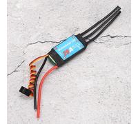 Socobeta Contrôleur de Vitesse électronique de Puissance ESC sans Balais pour Navire RC, Réponse Rapide pour Hélice sous-Marine de Navire RC, 1 Pièce (20A)