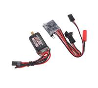 Socobeta Contrôleur de Vitesse ESC à Brosse Compacte 30A avec Frein pour Projets RC de Bricolage et Mini Voitures, Matériau Métallique Durable (53T)