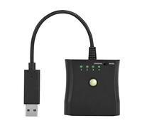 Socobeta Convertisseur de Câble Adaptateur pour Manette vers 360 avec Prise en Charge des Vibrations pour Jeux 360 et Jeux sur PC, Longueur 9,4 Pouces, Plug and Play