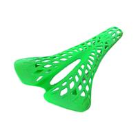 Socobeta Coussin de Siège en Toile D'araignée pour Vélo, Léger et Confortable, Selle Creuse pour Vélo de Route et de Montagne, Cyclisme pour Hommes et Femmes, Rouge (Vert)