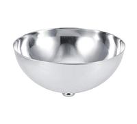 Socobeta Couvercle Alimentaire en Acier Inoxydable, Couvercle élégant pour Plat de Buffet, Hôtel, Restaurant, Argent Antirouille Durable 12,5 Pouces pour Banquet (Trépied argenté de 10 pouces)