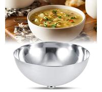 Socobeta Couvercle Alimentaire en Acier Inoxydable, Couvercle élégant pour Plat de Buffet, Hôtel, Restaurant, Argent Antirouille Durable 12,5 Pouces pour Banquet (Trépied argenté de 12,5 pouces)