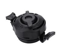 Socobeta Couvercle de Valve de Remplacement pour Matelas Gonflable 3 en 1, Joint sécurisé pour Matelas Gonflables avec Trous de 45 Mm, Noir