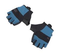 Socobeta de Vélo Demi-Doigt Antidérapants Bleus Respirants Absorbant Les Chocs pour Une Utilisation en Extérieur 1 Paire (M)