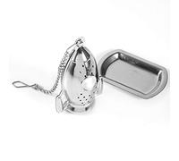 Socobeta Diffuseur de Filtre Mignon de Passoire de Boule de thé D'acier Inoxydable pour L'assaisonnement de Soupe de café de thé, Matériel D'acier Inoxydable, Beau Cadeau, Hauteur de 7,2 Pouces, 1 X