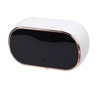 Socobeta Distributeur Automatique de Savon en Mousse sans Contact, Support Mural avec Capteur de Mouvement, Résistant à l'eau IPX5, pour Cuisine et Salle de Bains (Blanc)