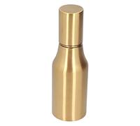 Socobeta Distributeur D'Huile D'olive en Acier Inoxydable de 500ml, Carafe à Huile étanche et Anti-poussière pour la Maison, le Restaurant et L'hôtel (Or)