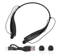 Socobeta Écouteurs Bluetooth Anti-Transpiration Intra Auriculaires pour Le Sport Écouteurs Bluetooth intégrés pour Le Sport(Noir)