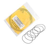 Socobeta Ensemble de 200 Joints d'étanchéité en Caoutchouc pour Joints Toriques de Montre, Résistants à l'eau, Adaptés aux Horlogers et aux Réparateurs, 10 Types 16 Mm-34 Mm (Anneau étanche de 0,5)