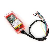 Socobeta Ensemble de Télécommande Industrielle sans Fil avec Interrupteur à clé de sécurité pour une Distance de Contrôle de 100 M, pour Usage Industriel (12-36V)