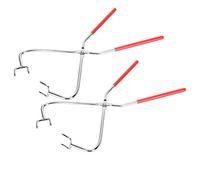 Socobeta "Ensemble D'outils de Poterie de Pinces à Tremper en Acier Inoxydable de Deux Pinces pour les Projets Artistiques de Sculpture et de Vitrage en argile"