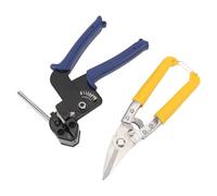 Socobeta Ensemble D'outils Réglables et Robustes pour Attaches de Câbles en Acier Inoxydable, pour Fixer et Couper les Attaches Métalliques pour une Utilisation en Extérieur