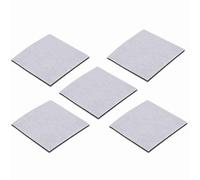 Socobeta Filtre Moteur Universel, Ensemble de 5 Pièces, Filtrage Efficace à Trois Couches pour la Protection du Moteur D'aspirateur, Taille Grise 150x150mm