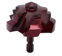 Socobeta Foret de Levage Durable en PPR, Spirale à 5 Cannelures de 1,5 Pouces avec Technologie de Lame Améliorée pour des Trous Propres, Acier 40 Cr de qualité Industrielle pour l'efficacité du