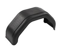 Socobeta Garde-Boue de remorque, Garde-Boue de remorque Noir moulé par Injection pour Roues 12 Pouces 13 Pouces RV Yacht ATV