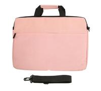 Socobeta Housse pour Ordinateur Portable 15,6 Pouces, Sacoche en Polyester pour Ordinateur Portable, Sac de Protection pour avec Sangle Durable pour Voyage D'affaires (Rose)