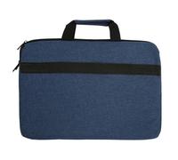 Socobeta Housse pour Ordinateur Portable 15,6 Pouces, Sacoche en Polyester pour Ordinateur Portable, Sac de Protection pour avec Sangle Durable pour Voyage D'affaires (Bleu foncé)