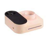 Socobeta Humidificateur en Forme de Caméra, Mini Humidificateur USB sans Fil, Portable, Grand Spray pour Chambre à Coucher, Bureau (Rose)