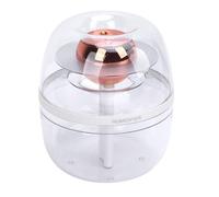 Socobeta Humidificateur Portable 3L, Humidificateur de Bureau Silencieux avec Double Buse, Veilleuse Alimentée par USB, pour Chambre à Coucher, Bureau, Maison, Grande Pièce (Blanche)