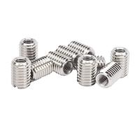 Socobeta Inserts Filetés en Acier Inoxydable Mâle Femelle Outil de Réparation pour écrou Réducteur de Filetage - 10 Pièces Matériel de Fixation pour équipement Mécanique