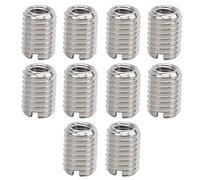 Socobeta Inserts Filetés Précis, Outil de Réparation de Fixation en Acier Inoxydable Mâle Femelle pour L'aviation et L'automobile 10 Pièces