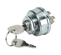 Socobeta Interrupteur de Démarrage D'allumage 365402, Pièces de Système de Circuit de Tracteur de Tondeuse à Gazon en Métal avec 2 Clés de Remplacement