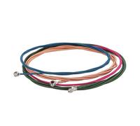 Socobeta Jeu de Cordes de Basse de Couleur Métal Brillant pour une Performance Sonore Claire pour les Musiciens de Niveaux