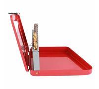 Socobeta Jeu D'extracteurs de Vis Autoperceuses pour Gauchers de 10 Pièces Extrêmement Résistants, Adaptés à Différentes Tailles, Idéal pour les Travaux Mécaniques, Boîtier Métallique Inclus