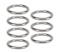 Socobeta Joint Torique Rond Professionnel soudé sans Couture, Robuste, 7 Pièces, pour Anneaux de Yoga (7 * 40MM)