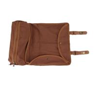 Socobeta Kit de Barman en Toile Durable, Ensemble D'outils D'organisation pour Barman, Sac de Voyage Essentiel pour Les Fêtes (Brun)