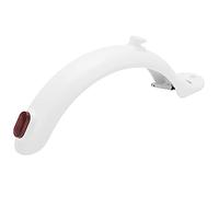 Socobeta Kit de Garde-Boue Arrière pour Scooter électrique, Garde-Boue Arrière avec Crochet et Feu Arrière Compatible avec Le Modèle de Scooter Mijia M365 (Blanc)