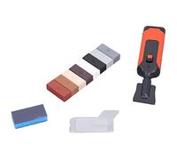 Socobeta Kit de Réparation de Carrelage, Stylo Chauffant électrique, Ensemble de Blocs de Cire pour Pierre, Porcelaine, Remplissage de Fissures et de Puces