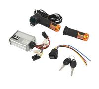 Socobeta Kit Universel de Poignée D'accélérateur de Commutateur Inverse du Contrôleur 20A de Vélo de Scooter électrique pour la Conversion de Vélo électrique