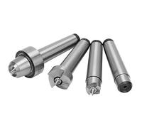 Socobeta Lathe Live Center Steel Smoot Drive Spur Cup Arbor 4pcs pour le Bois et le Travail de Travail Métallique avec Boîte (Mt2)