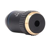 Socobeta Lentille D'objectif de Microscope Achromatique 60X, Construction en Laiton, Interface RMS 20.2mm pour la Microscopie de Laboratoire Biologique