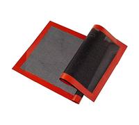 Socobeta Lot de 2 Tapis de Cuisson Perforés en Fibre de Verre et Silicone pour Biscuits Parfaits, 30 X 40 Cm, Grand Revêtement de Four, Convient aux Amateurs de Pâtisserie