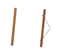 Socobeta Lot de 4 Cintres pour Affiches en Sciure de Bois avec Aimants Puissants, Cadre Photo écologique pour Impressions, Accessoires de Décoration Idéaux pour la Maison (30 cm)