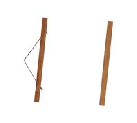 Socobeta Lot de 4 Cintres pour Affiches en Sciure de Bois avec Aimants Puissants, Cadre Photo écologique pour Impressions, Accessoires de Décoration Idéaux pour la Maison (40 cm)