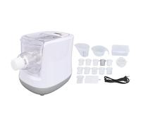 Socobeta Machine à Nouilles Automatique, Machine à Pâtes électrique avec 11 Plaques en Forme de Pâtes, Interrupteur à Capteur pour la Cuisine Domestique (Prise UE 220V)