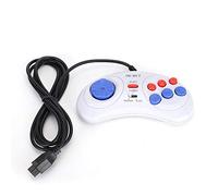 Socobeta Manette de Jeu Mini contrôleur de Jeu Portable 16Bit 9 Broches Manette de Jeu Portable contrôleur de Jeu Multifonctionnel